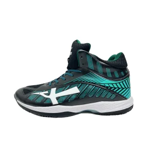 Giày bóng chuyền Sao Vàng 301 "Đen - Xanh Ngọc" SV301-02